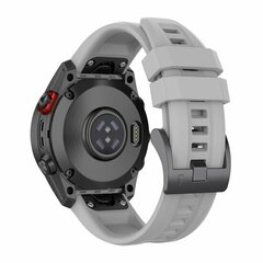 Siliconen sportbandje - Grijs - Garmin Fenix 9 / 9 pro - 51mm
