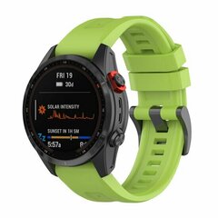 Siliconen sportbandje - Groen - Garmin Fenix 9 / 9 pro - 51mm