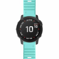 Siliconen bandje - Lichtblauw - Garmin Fenix 9 / 9 pro - 51mm