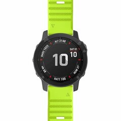 Siliconen bandje - Groen - Garmin Fenix 9 / 9 pro - 51mm
