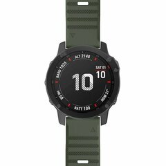 Siliconen bandje - Leger groen - Garmin Fenix 9 / 9 pro - 51mm