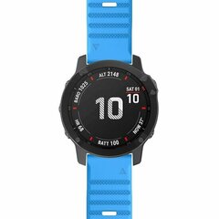 Siliconen bandje - Blauw - Garmin Fenix 9 / 9 pro - 51mm