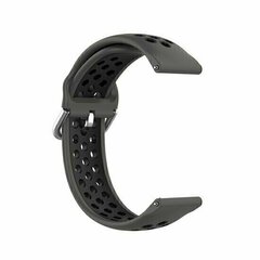 Siliconen sportbandje met gesp - Zwart - Huawei Watch GT 6 / GT 7 / GT 6 pro / GT 7 pro - 46mm