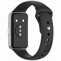 Siliconen bandje - Zwart - Huawei Band 11 / 11 pro