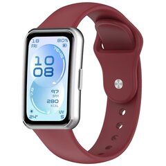 Siliconen bandje - Wijnrood - Huawei Band 11 / 11 pro