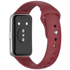 Siliconen bandje - Wijnrood - Huawei Band 11 / 11 pro