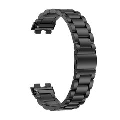 Stalen schakelband - Zwart - Huawei Band 11 / 11 pro