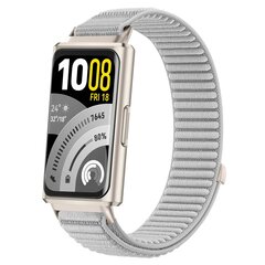 Nylon ribbelbandje - Grijs - Huawei Band 11 / 11 pro