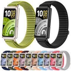 Nylon ribbelbandje - Oranje - Huawei Band 11 / 11 pro