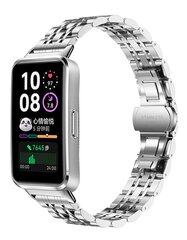 Schakelband van staal - Zilver - Huawei Band 11 / 11 pro