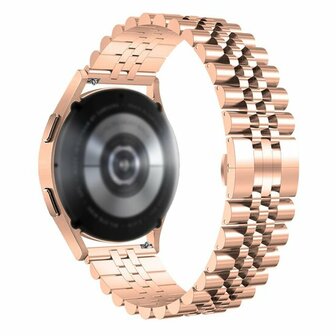 Stalen band - Ros&eacute; goud - Garmin Forerunner 970 / 570 (47mm) / 255