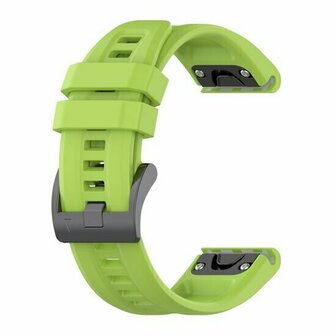 Siliconen sportbandje - Groen - Garmin Quatix 8 - 47mm
