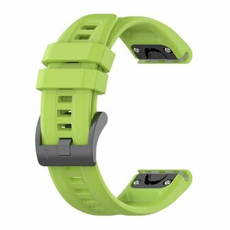 Siliconen sportbandje - Groen - Garmin Quatix 8 - 51mm