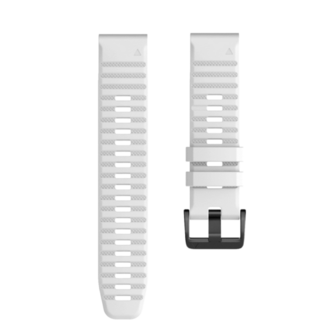 Siliconen bandje - Wit - Garmin Quatix 8 - 51mm