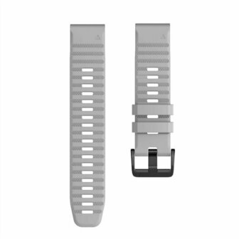 Siliconen bandje - Grijs - Garmin Quatix 8 - 51mm