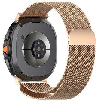 Milanese band - Champagne goud - Samsung Galaxy Watch 8 - 40mm / 44mm
