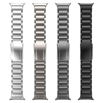 Titanium band - Zilver - Samsung Galaxy Watch 8 - 40mm / 44mm
