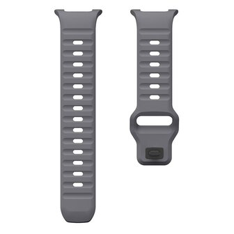 Wave siliconen band - Grijs - Samsung Galaxy Watch 8 - 40mm / 44mm