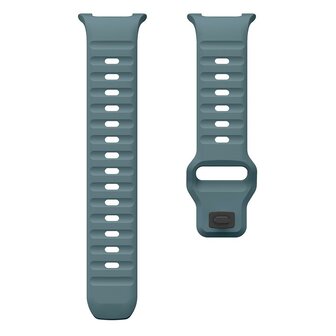 Wave siliconen band - Grijsblauw - Samsung Galaxy Watch 8 - 40mm / 44mm