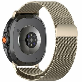 Milanese band - Vintage goud - Samsung Galaxy Watch 8 Classic - 46mm