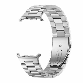 Stalen schakelband - Zilver - Samsung Galaxy Watch 8 Classic - 46mm