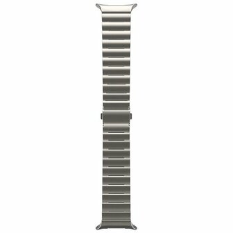Titanium Luxe band - Titanium kleur - Samsung Galaxy Watch 8 Classic - 46mm