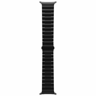 Titanium Luxe band - Zwart - Samsung Galaxy Watch 8 Classic - 46mm