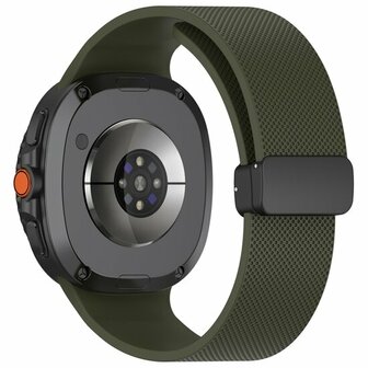 D-buckle sportband - Leger groen - Samsung Galaxy Watch 8 Classic - 46mm