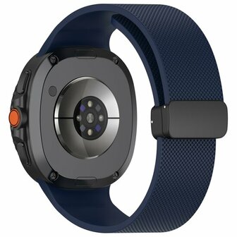 D-buckle sportband - Donkerblauw - Samsung Galaxy Watch 8 Classic - 46mm