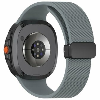 D-buckle sportband - Grijs - Samsung Galaxy Watch 8 Classic - 46mm