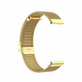 Milanese bandje met klemsluiting - Goud - Huawei Watch GT 6 / GT 6 pro - 46mm