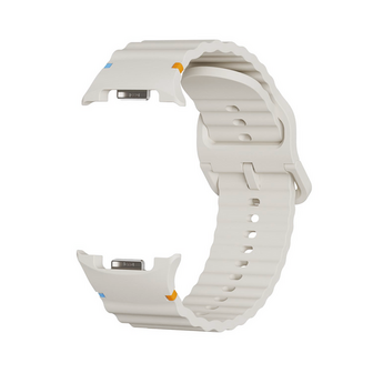 Classic Wave siliconen band - Sterrenlicht - Samsung Galaxy Watch 8 Classic - 46mm