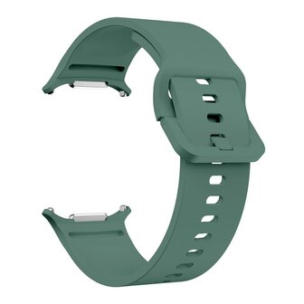 Solid color siliconen band - Groen - Samsung Galaxy Watch Ultra - 47mm