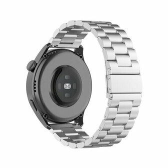 Stalen schakelband - Zilver - Huawei Watch GT 6 / GT 6 pro - 46mm