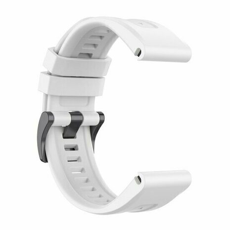 Siliconen sportbandje - Wit - Garmin Quatix 8 - 47mm