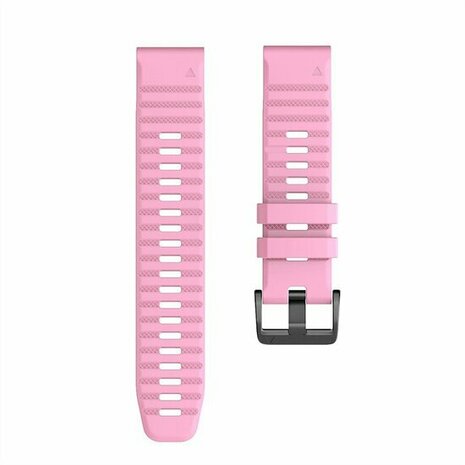 Siliconen bandje - Roze - Garmin Quatix 8 - 51mm