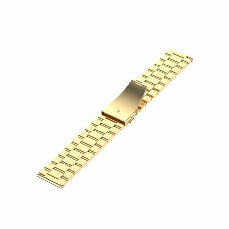 Stalen schakelband - Goud - Xiaomi Redmi Watch 5 Active / Redmi Watch 5 Lite