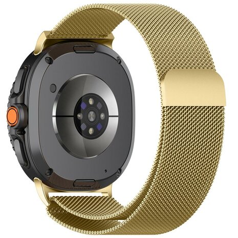 Milanese band - Goud - Samsung Galaxy Watch 8 - 40mm / 44mm