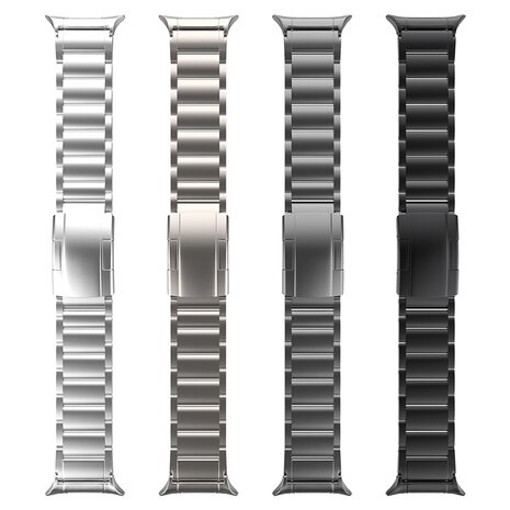 Titanium band - Titanium kleur - Samsung Galaxy Watch 8 - 40mm / 44mm