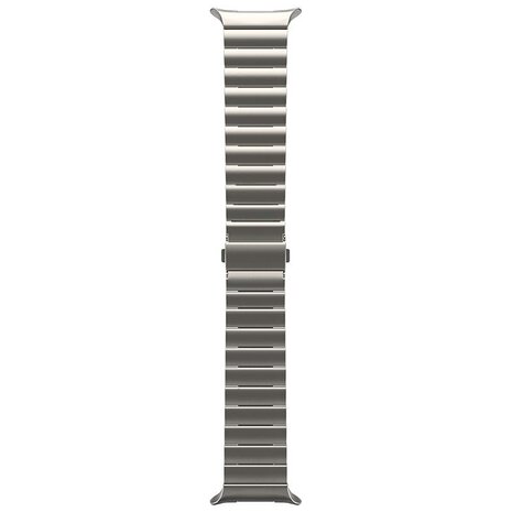 Titanium Luxe band - Titanium kleur - Samsung Galaxy Watch 8 - 40mm / 44mm
