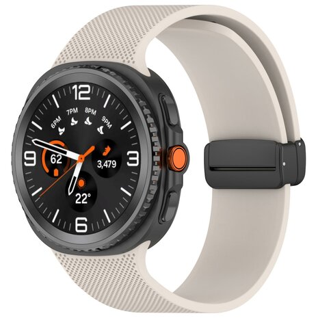 D-buckle sportband - Starlight - Samsung Galaxy Watch 8 - 40mm / 44mm