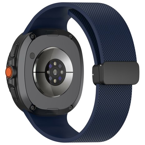 D-buckle sportband - Donkerblauw - Samsung Galaxy Watch 8 - 40mm / 44mm