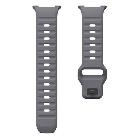 Wave siliconen band - Grijs - Samsung Galaxy Watch 8 - 40mm / 44mm