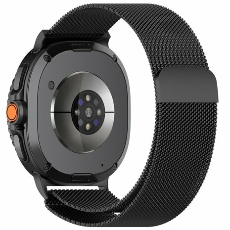 Milanese band - Zwart - Samsung Galaxy Watch 8 Classic - 46mm