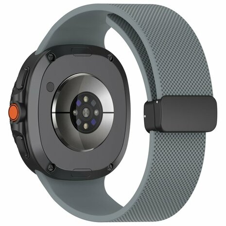 D-buckle sportband - Grijs - Samsung Galaxy Watch 8 Classic - 46mm