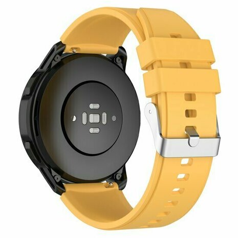 Siliconen sportband - Geel - Huawei Watch GT 6 / GT 6 pro - 46mm