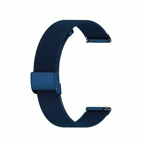 Milanese bandje met klemsluiting - Donkerblauw - Huawei Watch GT 6 / GT 6 pro - 46mm