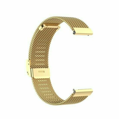 Milanese bandje met klemsluiting - Goud - Huawei Watch GT 6 / GT 6 pro - 46mm