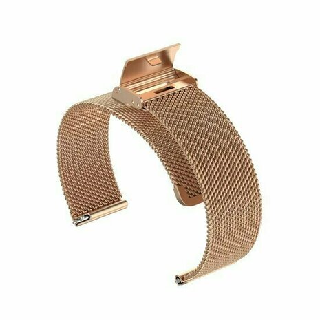 Milanese bandje met klemsluiting - Champagne goud - Huawei Watch GT 6 / GT 6 pro - 46mm