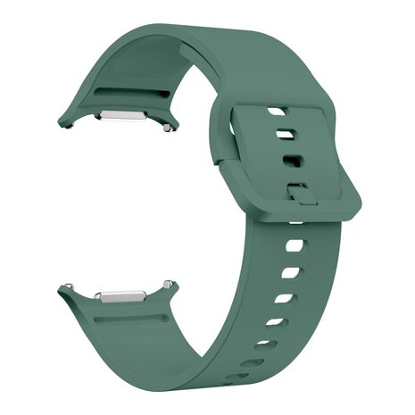 Solid color siliconen band - Groen - Samsung Galaxy Watch Ultra - 47mm
